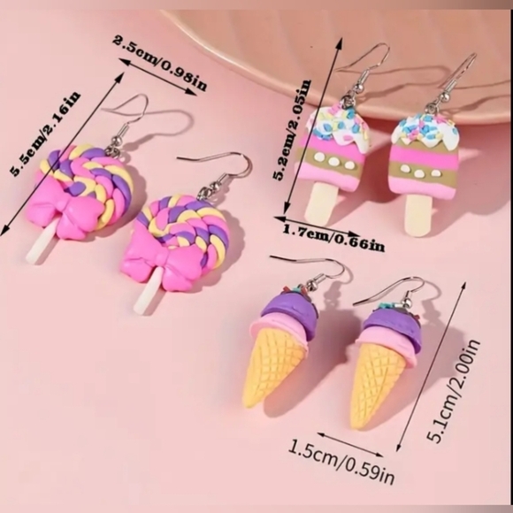Sweet Treats Drop Earrings - Picture 3 of 3
